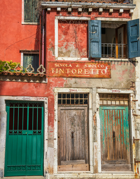 Venetian facade Print