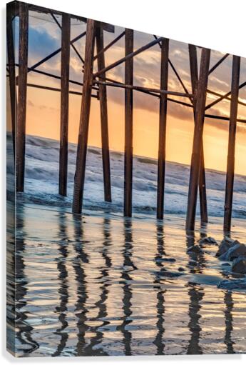 Oceanside pier Canvas Print