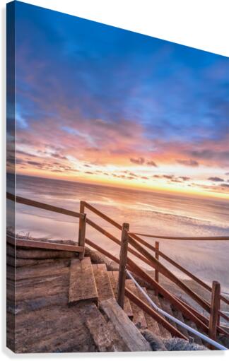Beacons beach  Canvas Print