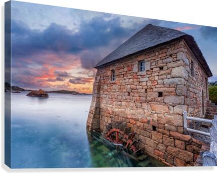 The tide mill Canvas Print