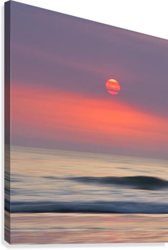 red glow 3 Canvas Print