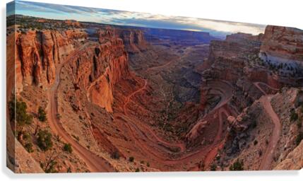shafer trail Canvas Print