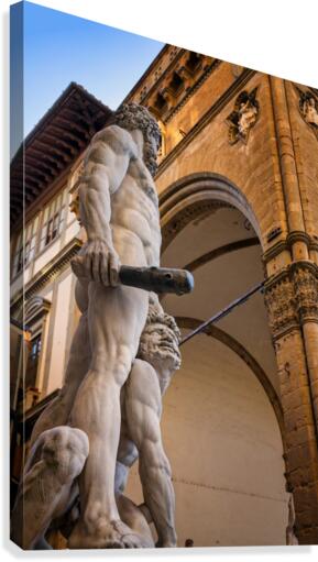Statue Florence Canvas Print