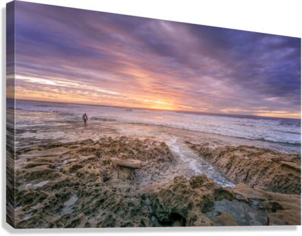 La Jolla reef 5 Canvas Print
