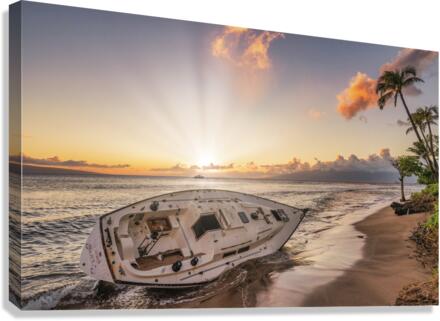 Ghost ship Canvas Print