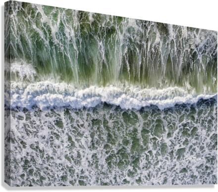 crashing wave Canvas Print