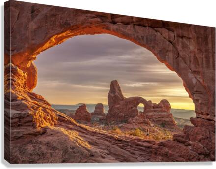 The windows Canvas Print