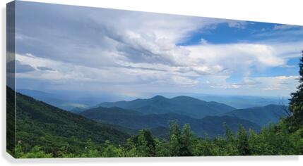Mountain Range Canvas Print
