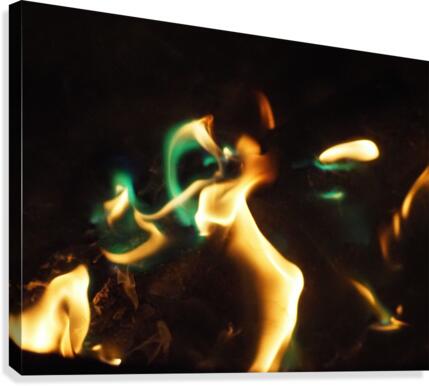 Flames 2 Canvas Print