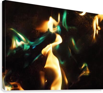 Flames 1 Canvas Print