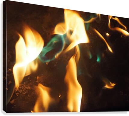 Flames 4 Canvas Print
