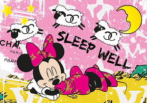 Sleep Well – Minnie Dreams in Luxury by Daveschloffiart