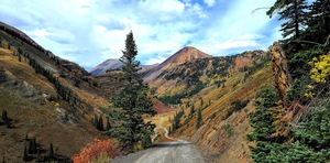 Mountain roads scenery