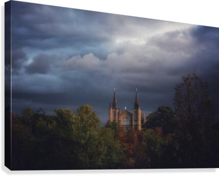 Divine Light Canvas Print