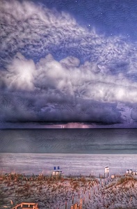 Storm at sea Fort Walton Beach 2025