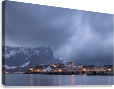 Dark yellow Canvas Print