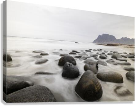 Floating rocks Canvas Print