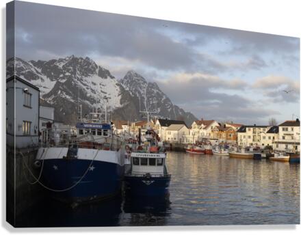 Fishers harbour Canvas Print