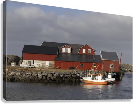 Harbour Canvas Print