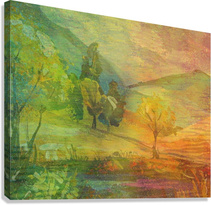 Landscape in Harmony Canvas Print