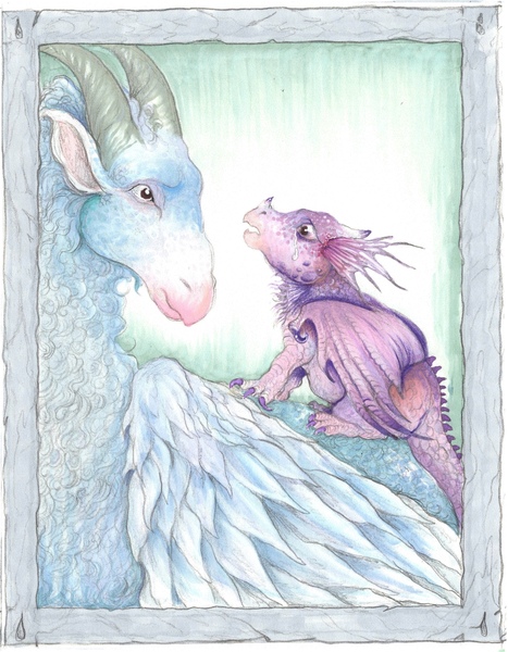 Her and Her Mother Print