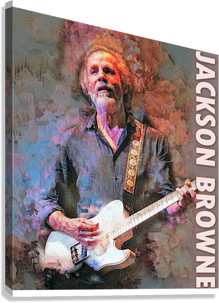 Jackson Browne 6 Canvas Print
