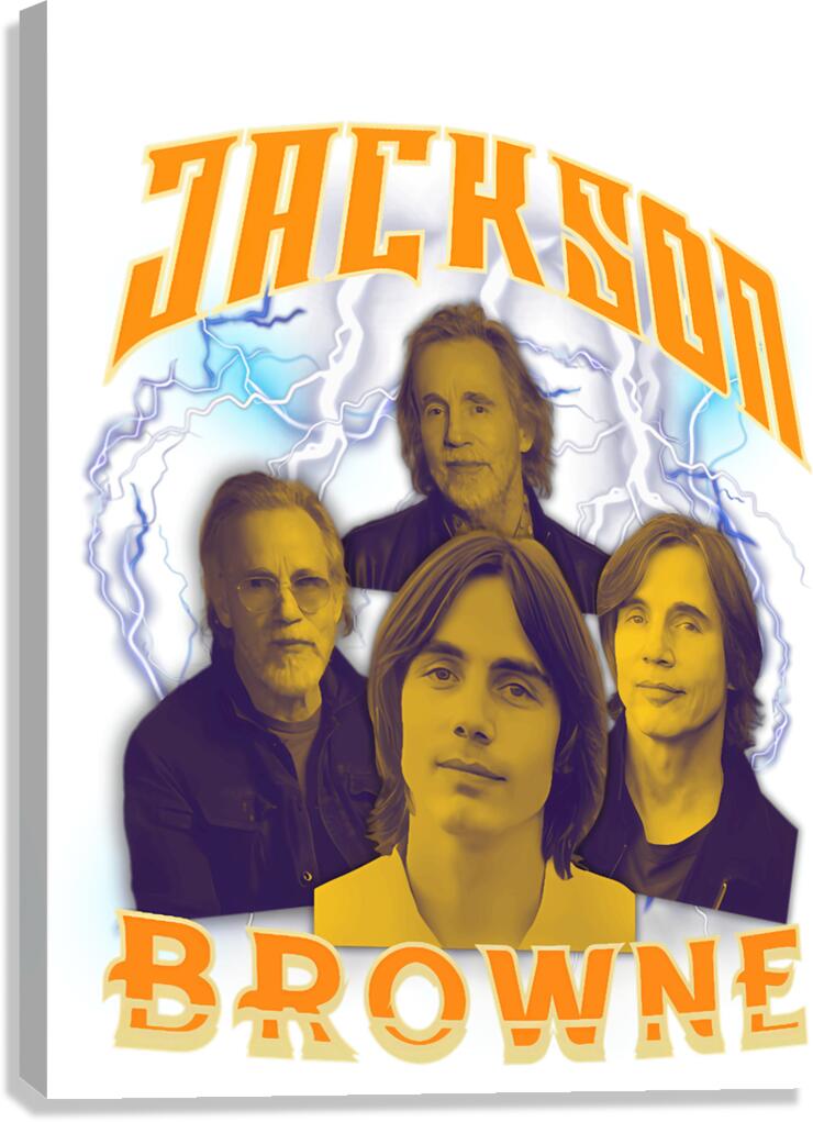 Jackson Browne 8 Canvas Print