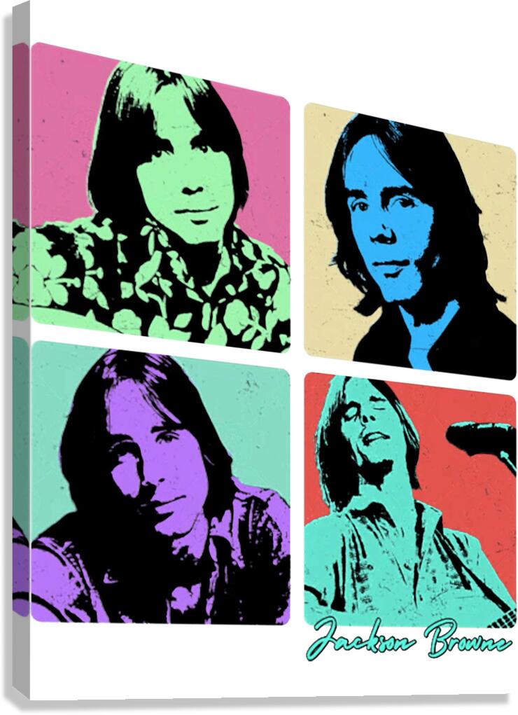 Jackson Browne 10 Canvas Print