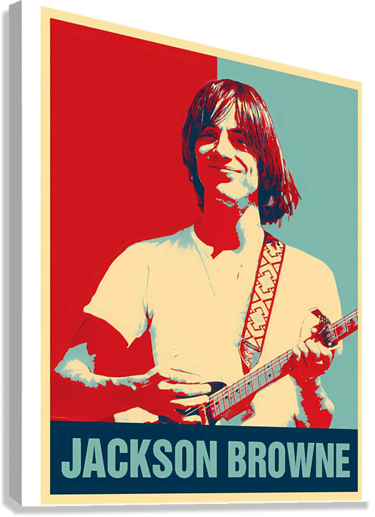 Jackson Browne 13 Canvas Print