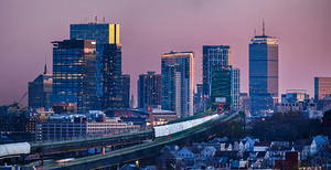 Back Bay Sunset