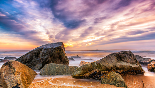Jersey Shore Sunrise - 3 by Razak Photography