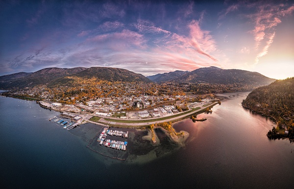 Nelson Fall Panoramic II Print