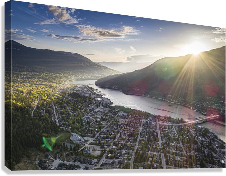 Evening Light Nelson Canvas Print