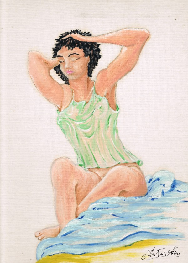 NICOLE  - Crayons Print