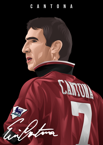 Eric Cantona Print