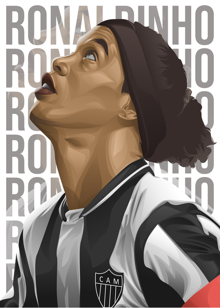 Ronaldinho Print