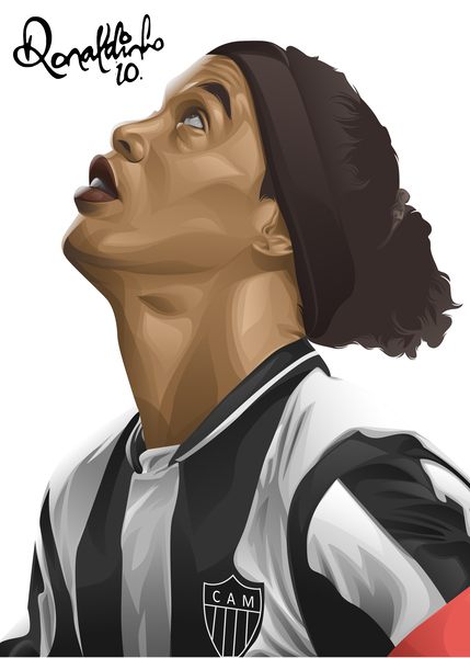 Ronaldinho Print