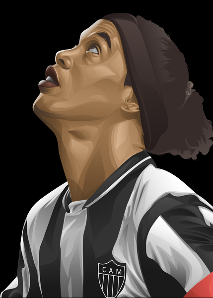 Ronaldinho Print