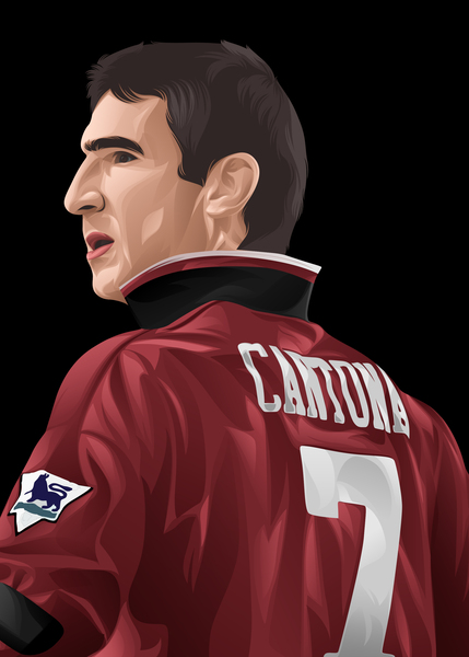 Eric Cantona Print