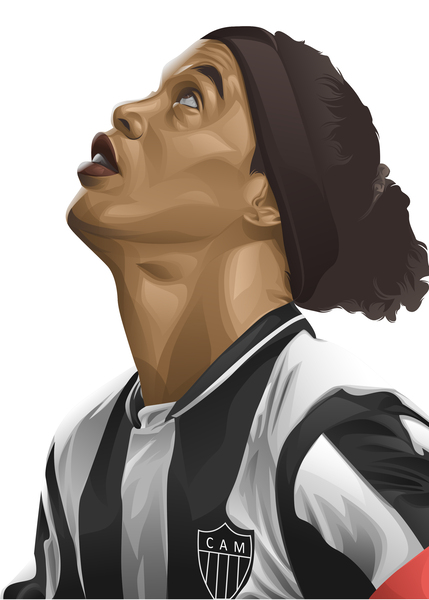 Ronaldinho Print