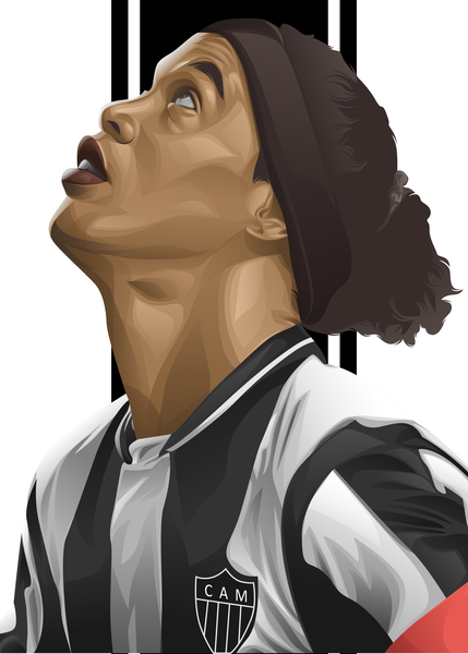 Ronaldinho Print