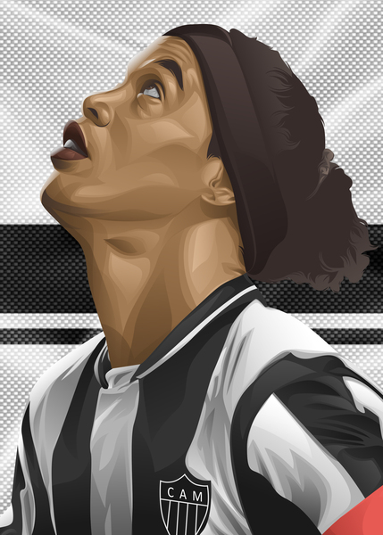 Ronaldinho Print