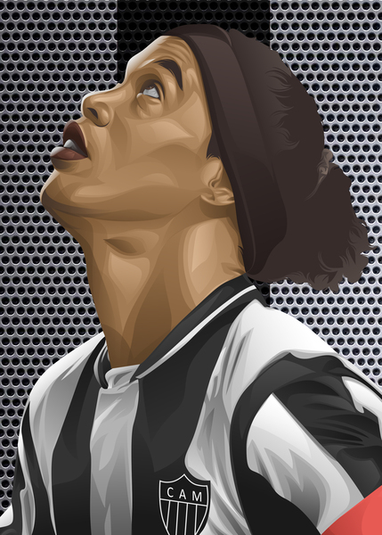 Ronaldinho Print