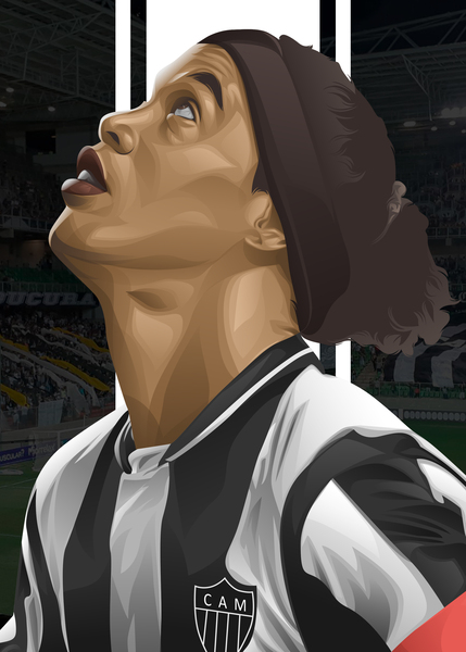 Ronaldinho Print