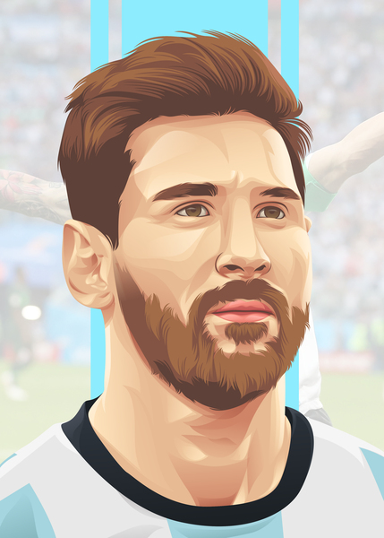 Messi Print