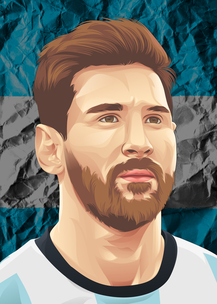 Messi Print