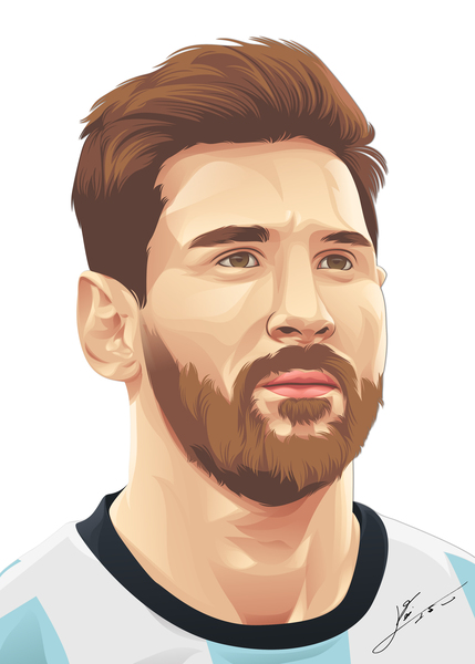 Messi Print