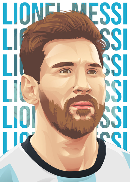 Messi Print