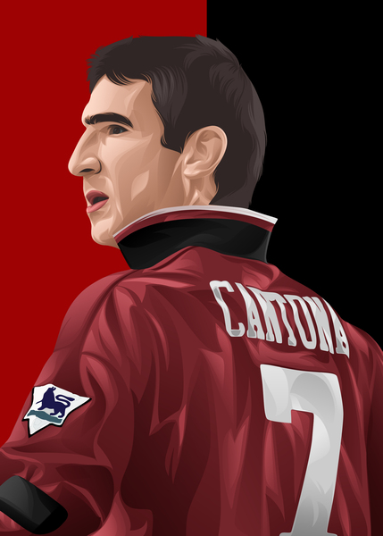 Eric Cantona Print
