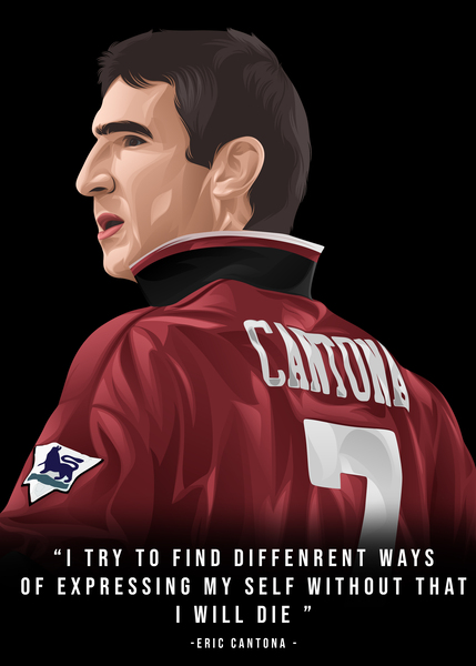 Eric Cantona Print